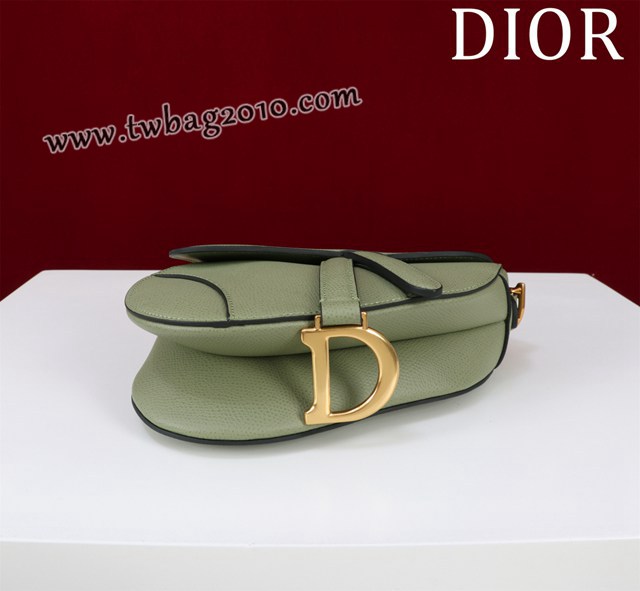 Dior专柜新款迪奥高仿原单长肩带大小号牛皮马鞍包手拎斜挎包 djfk1803
